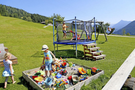 Spielplatz - Urlaub auf dem Bauernhof - Eben im Pongau