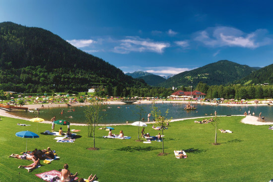 Erlebnisbadesee Eben im Pongau, Salzburger Land